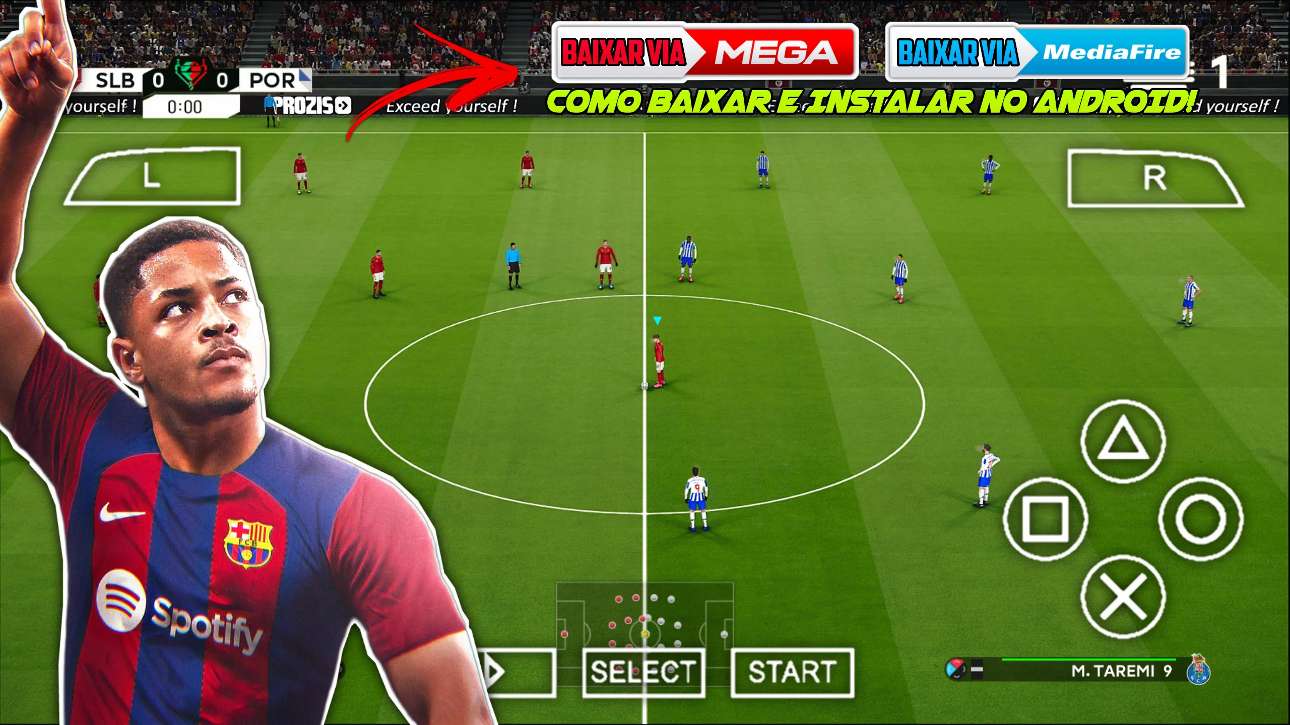 PASSO A PASSO PES 2024 NO PPSSPP CELULAR ANDROID ATUALIZADO COMO