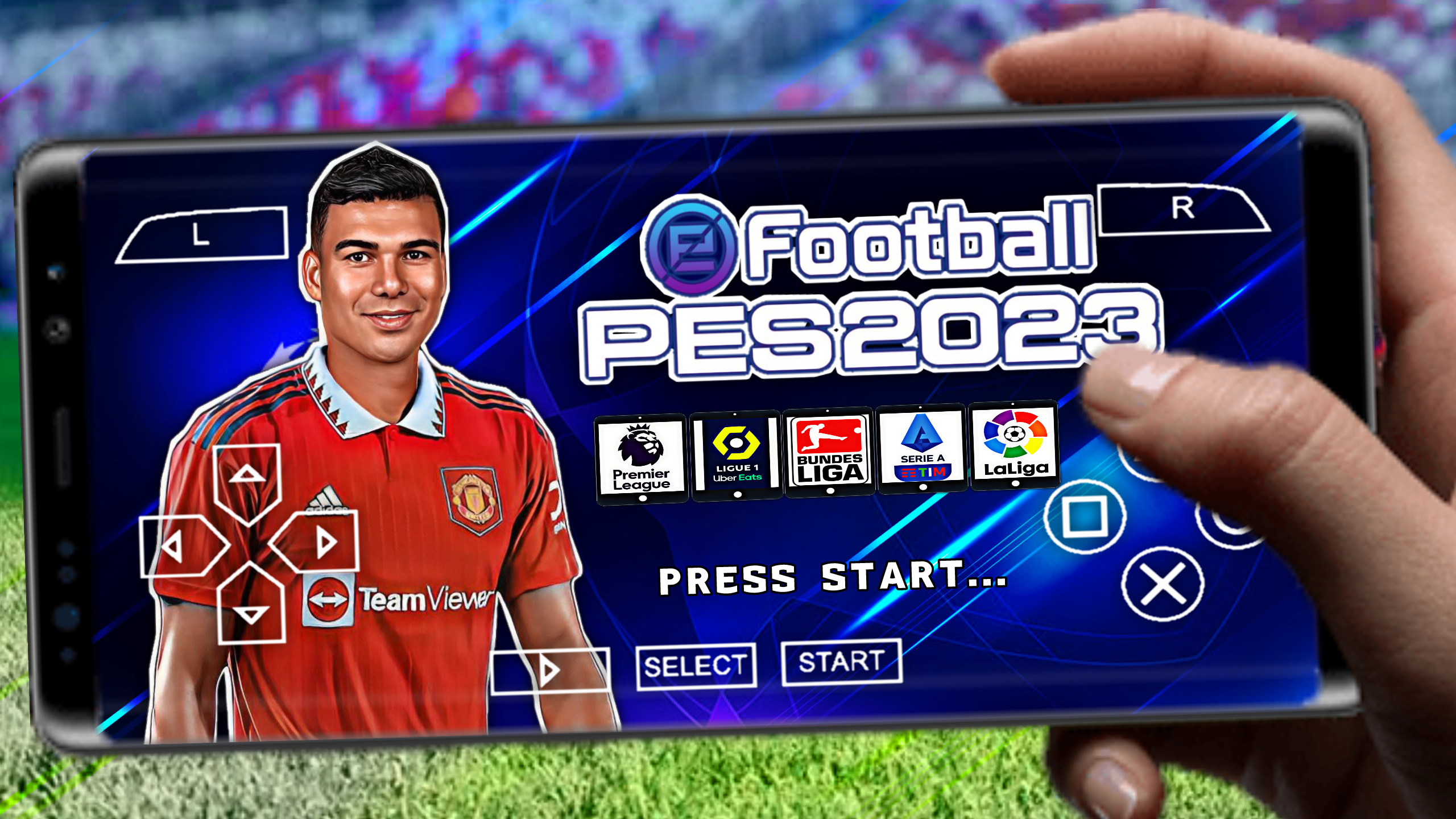 PES 2023-2024 PPSSPP EFOOTBALL Download Como Instalar trocar câmera 