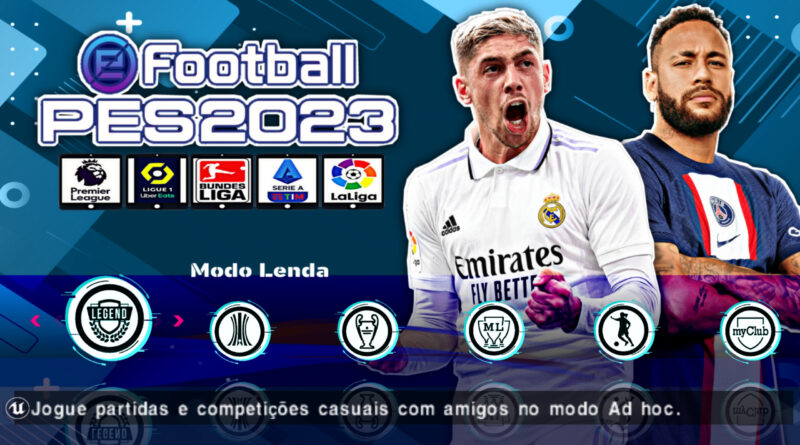 PES 2023 Atualizado C/ Câmera Ps4 PPSSPP – God Cardoso