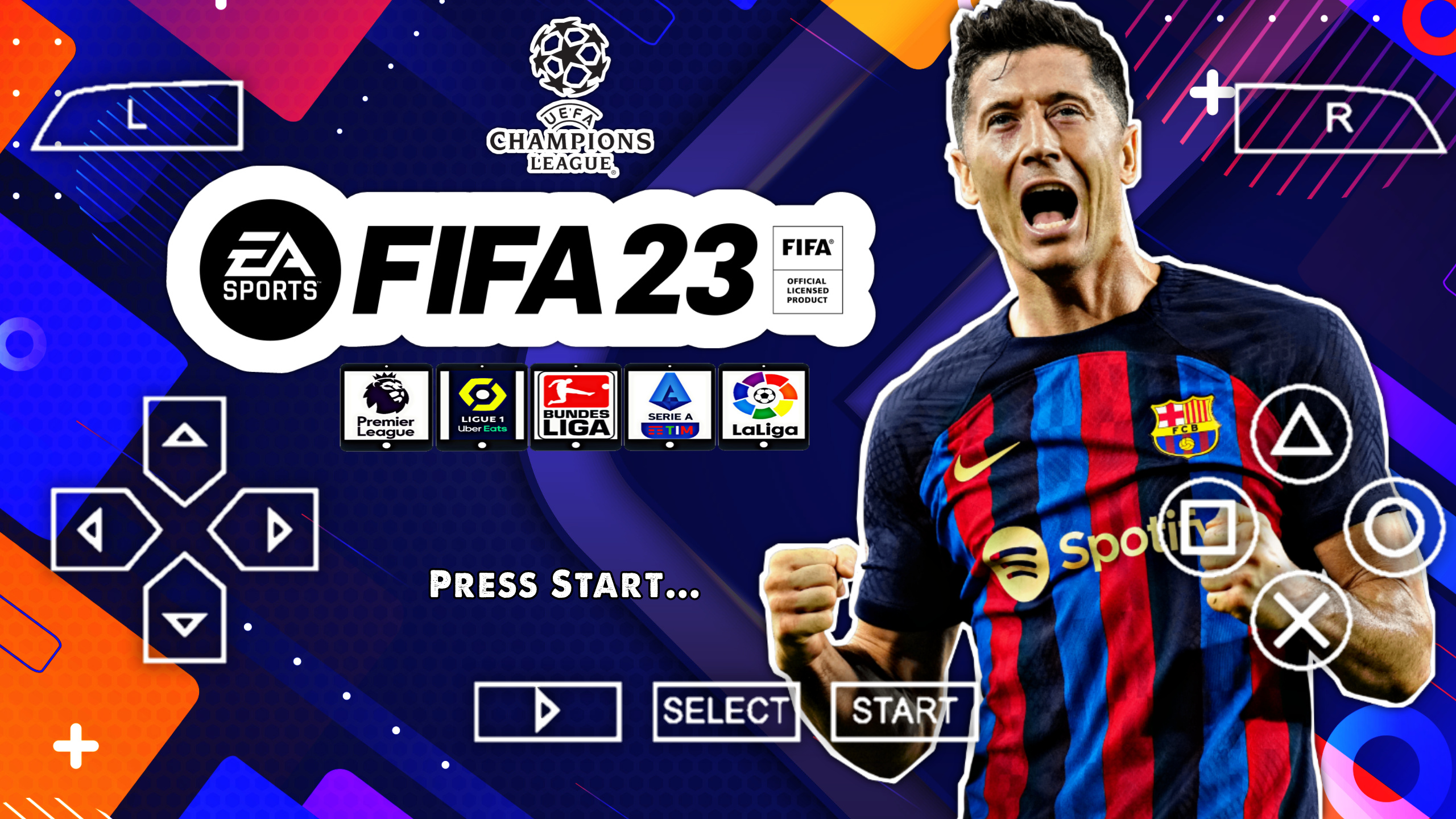 fifa 23 mod ofline para celular #ppsspp #jogos #fypage #tiktokviral #v