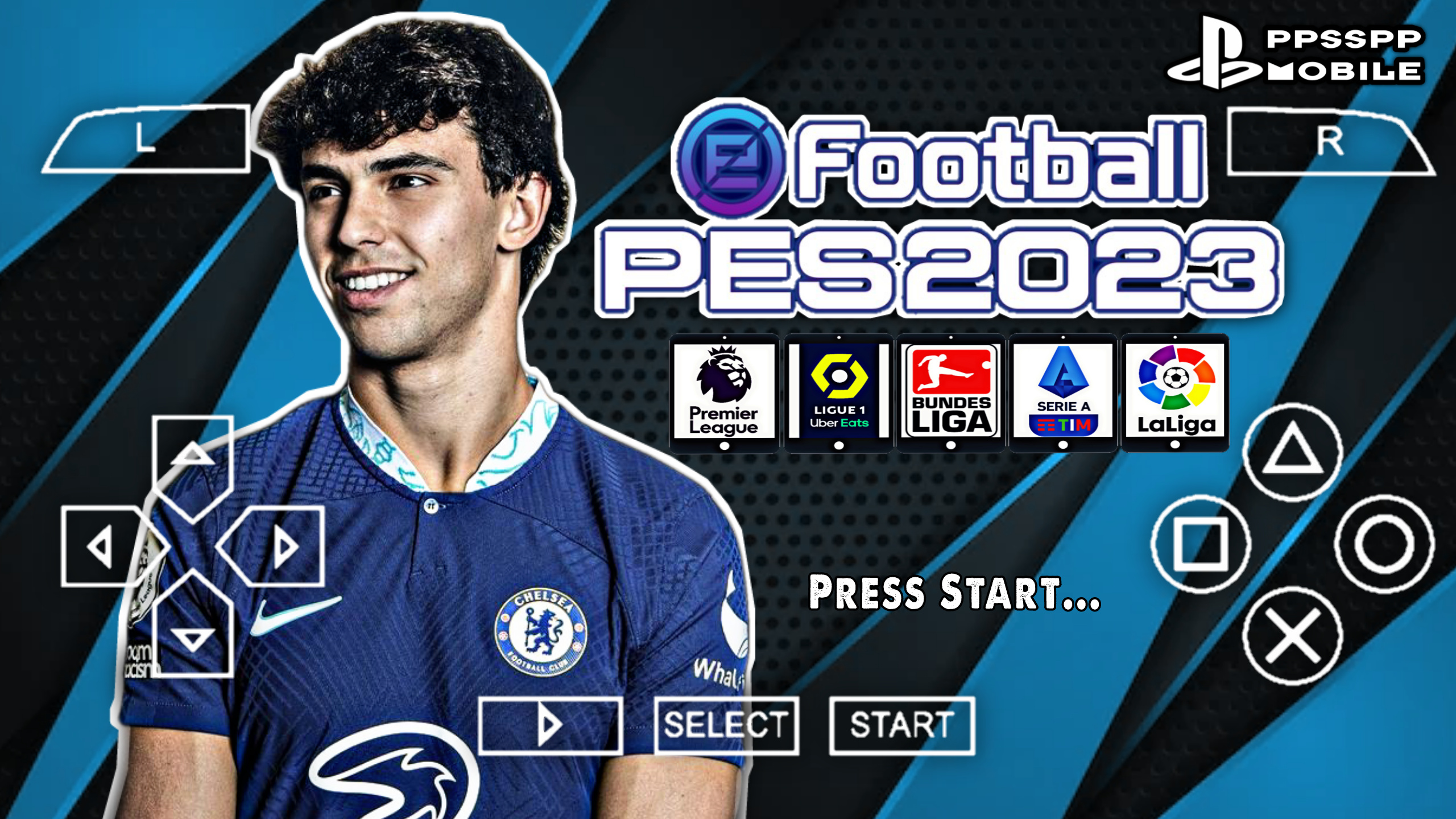Pes 2023 PPSSPP Europeu e Champions League Atualizado – FernandoPlay