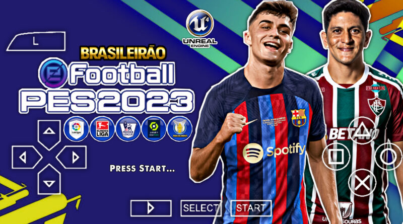 Pes 2023 PPSSPP Brasileirão e Europeu Atualizado – FernandoPlay