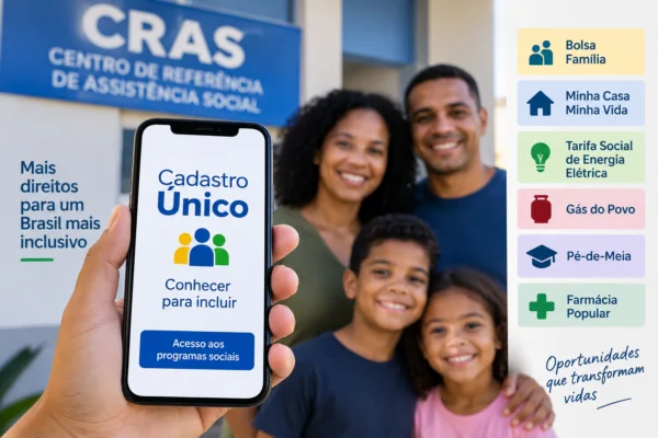 Cadastro Único, conheça os programas disponíveis.