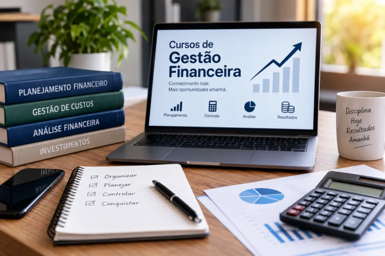 Cursos de Gestão Financeira: formação, conhecimentos e oportunidades profissionais