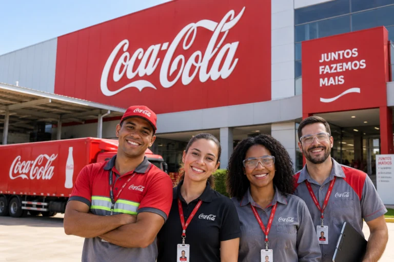 Vagas Coca-Cola: salários, benefícios e oportunidades
