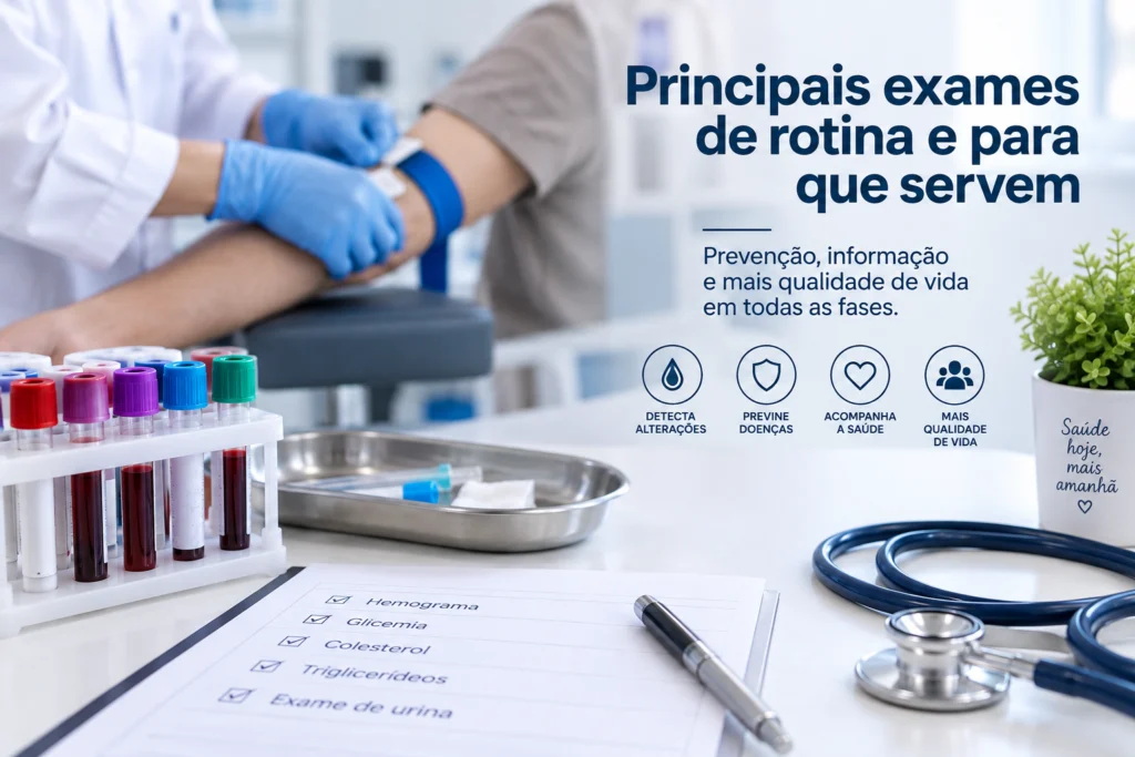Exames de rotina: conheça os principais e entenda para que servem