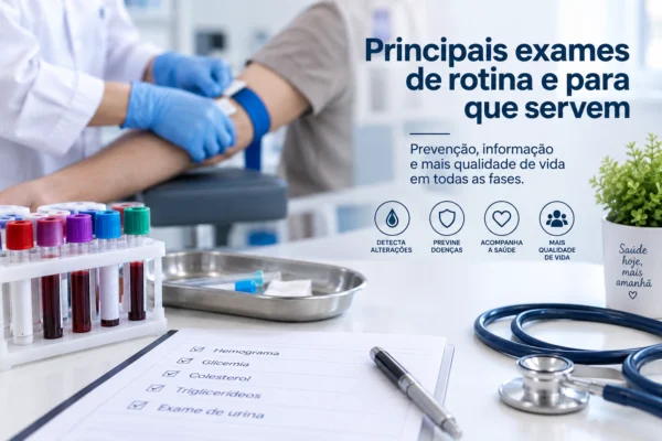 Exames de rotina: conheça os principais e entenda para que servem