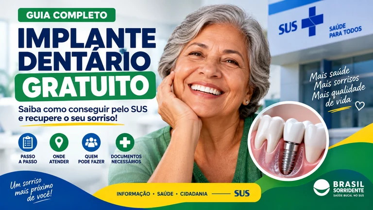 Implante Dentário Gratuito